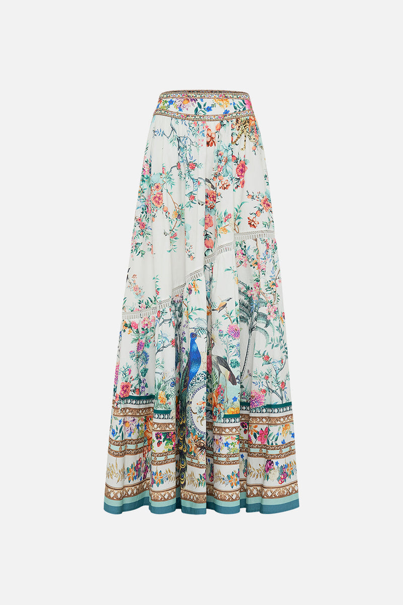 SKIRT WITH SHAPED SEAM SULTANAHMET SUMMER