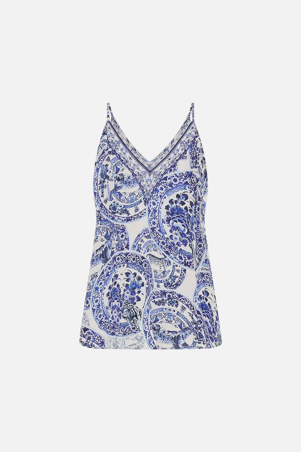 V NECK CAMI GLAZE AND GRAZE