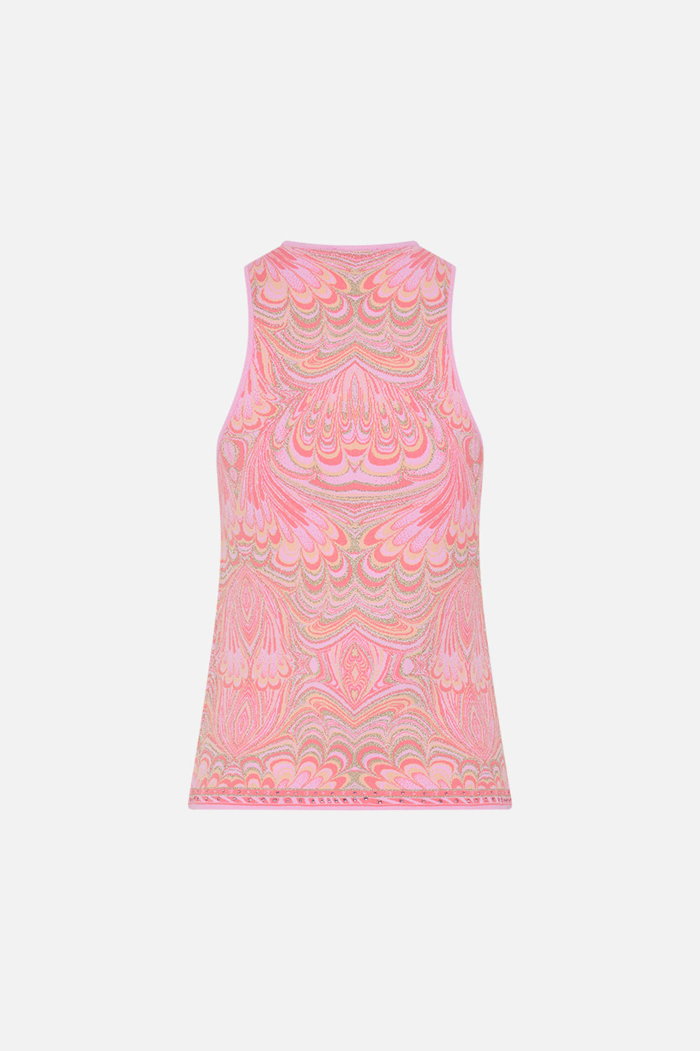 CAMILLA knit in Tea With Tuchinski print