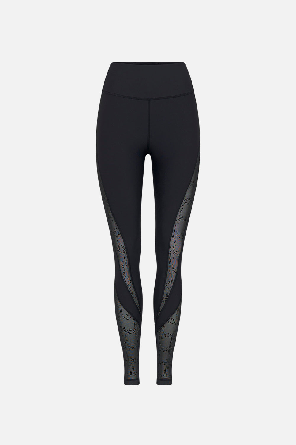 CAMILLA black mesh leggings