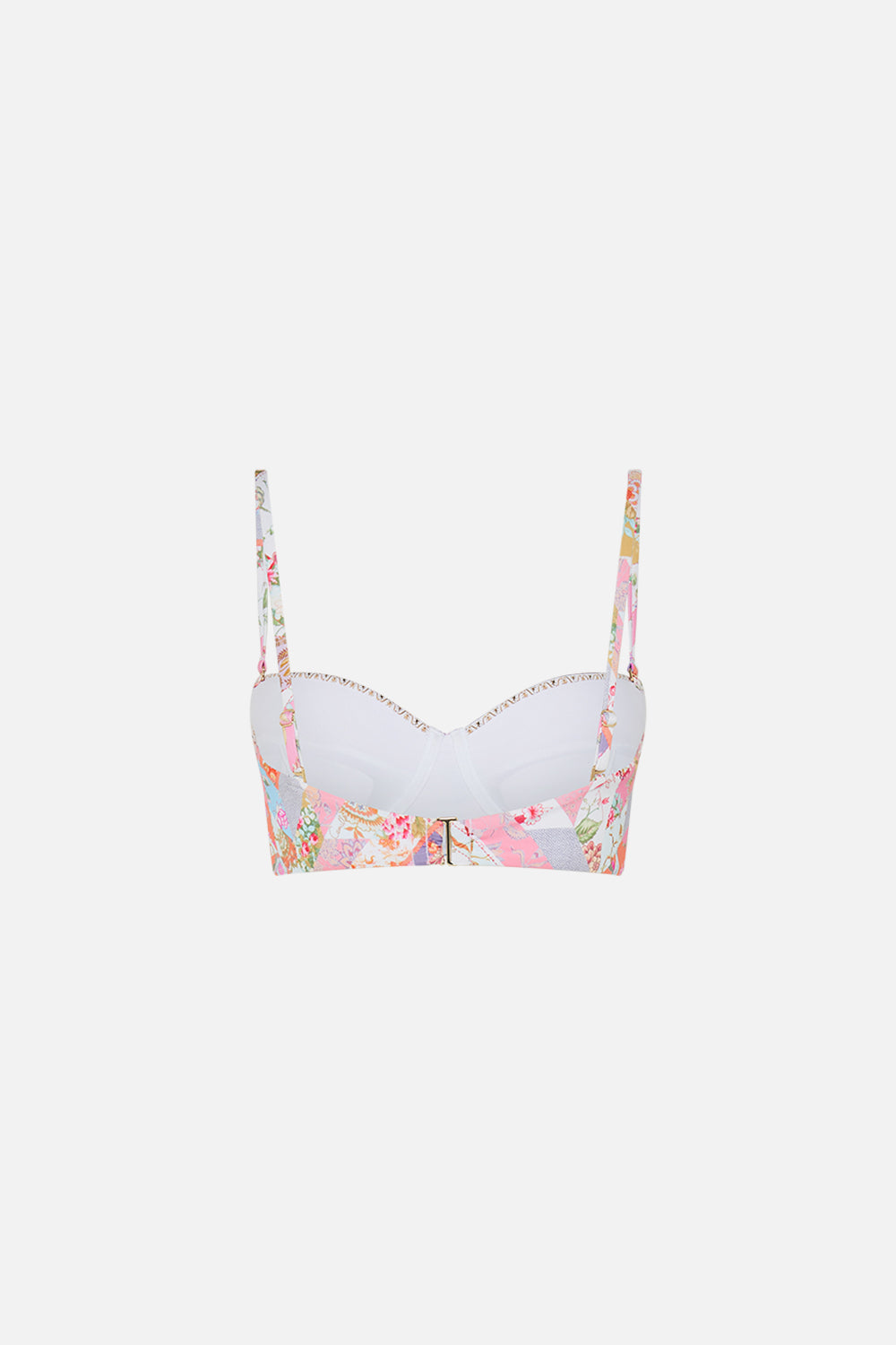 CAMILLA floral balconette underwire bra in Sew Yesterday