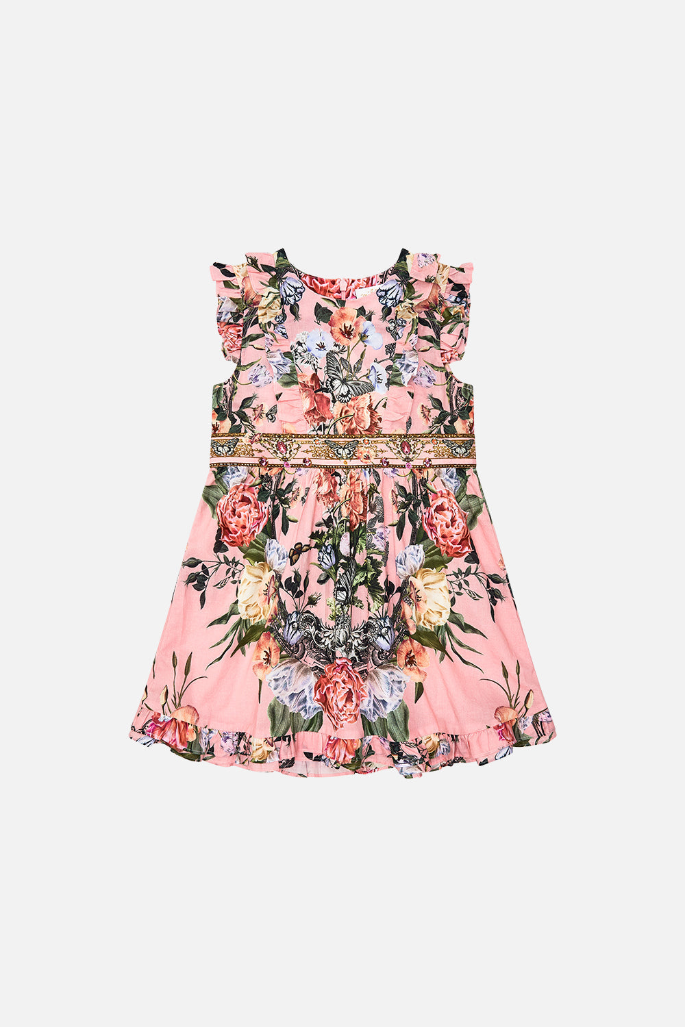 Milla by CAMILLA kids floral mini dress in Woodblock Wonder print