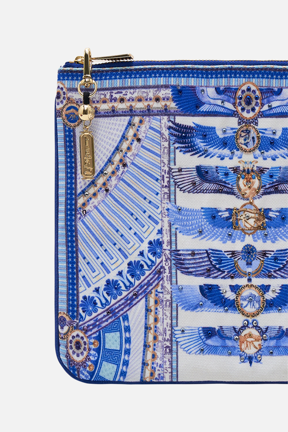 SMALL CANVAS CLUTCH DANCING WITH DAYLIGHT