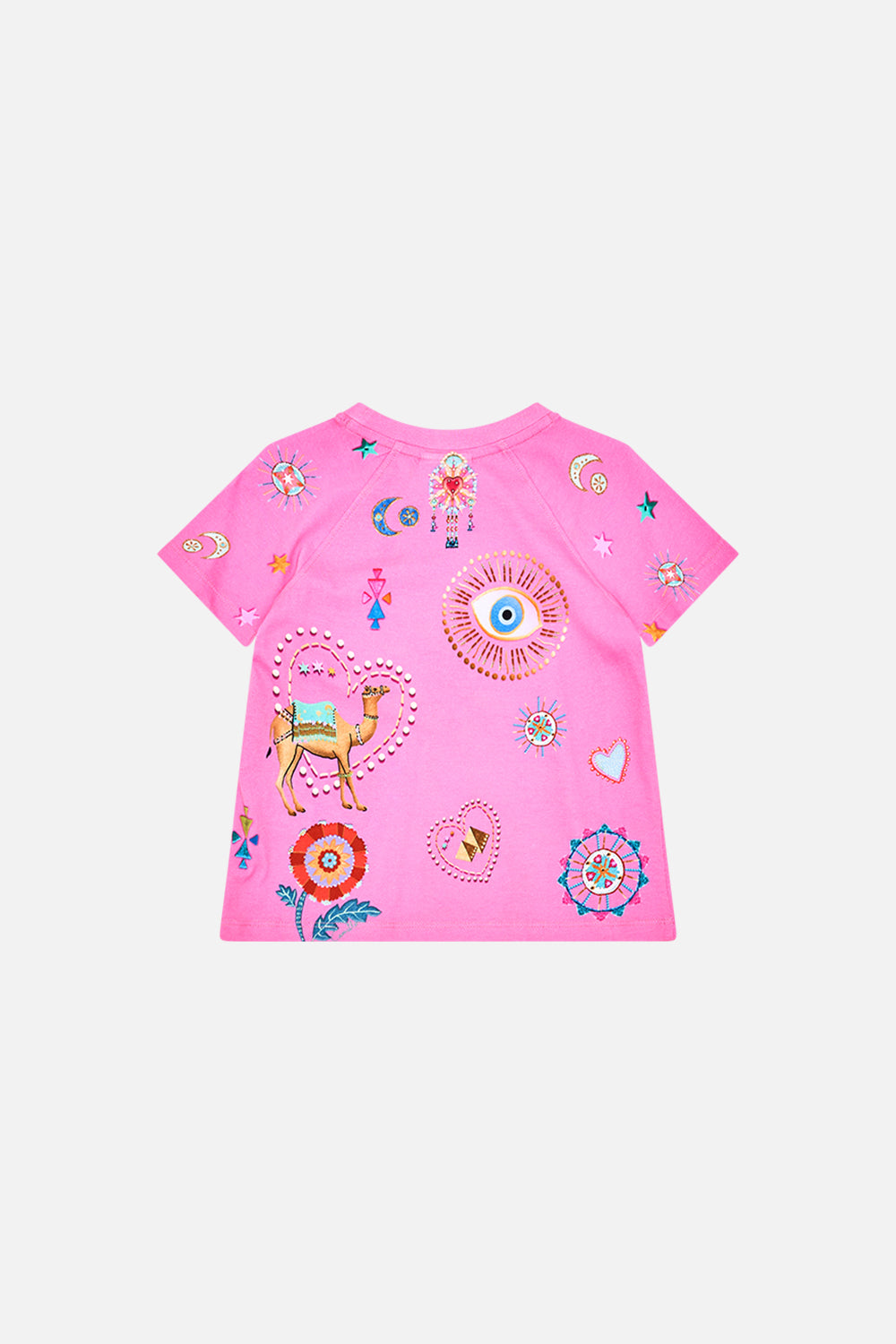 KIDS RAGLAN TEE 4-10 RAINBOW ROADS