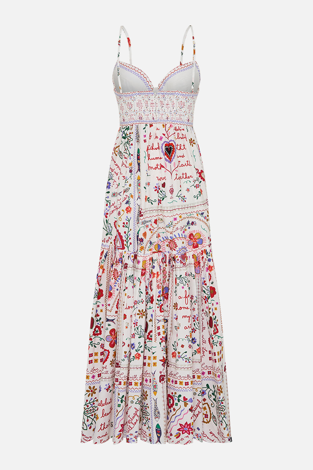 STRAPPY DRESS WITH FULL SKIRT A KITSCH IN TIME