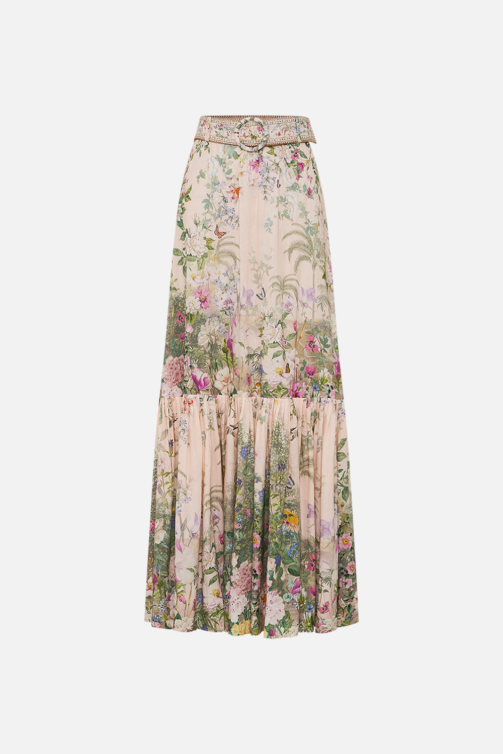 SKIRT WITH DEEP HEM FRILL AND BELT PALACIO PLAYGROUND