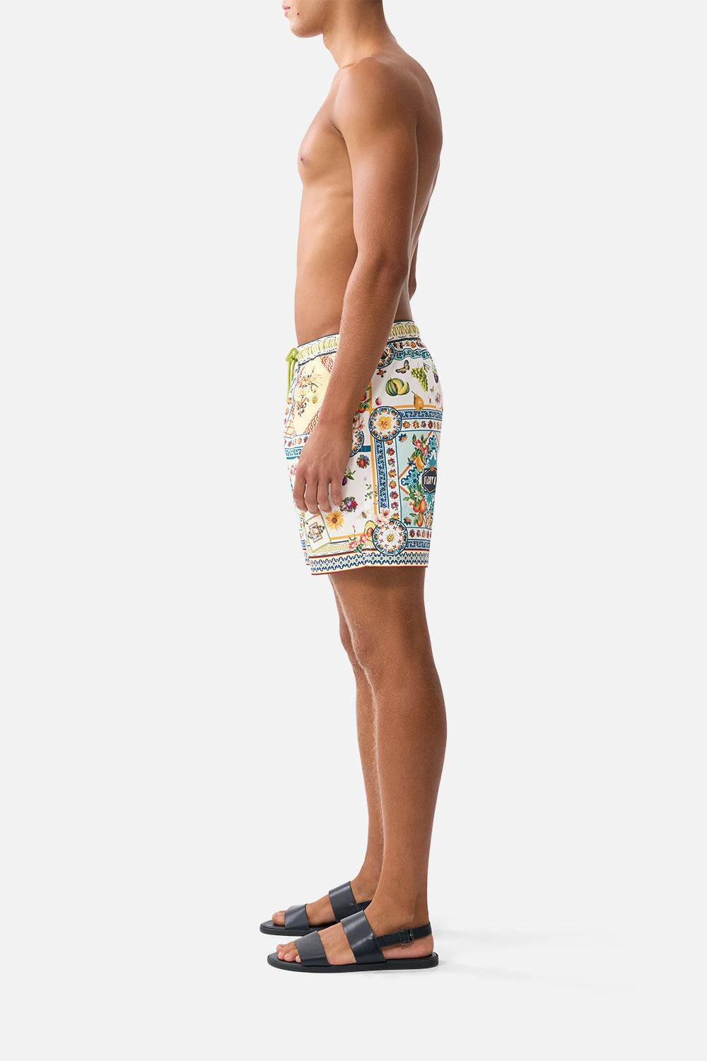 MID LENGTH BOARDSHORT WITH ELASTIC WAIST VIVA VALENCIA