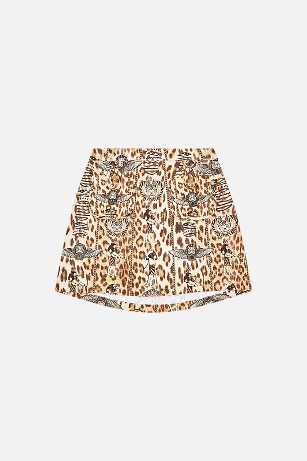 Milla By CAMILLA Kids Mini Skirt with Pockets in 12-14 Views of the Valley Print.