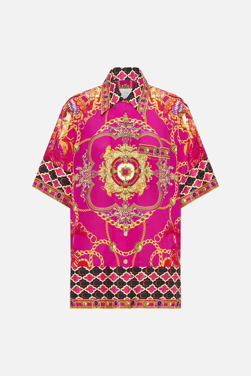 OVERSIZED SHIRT WITH POCKET WILD AND RUNNING