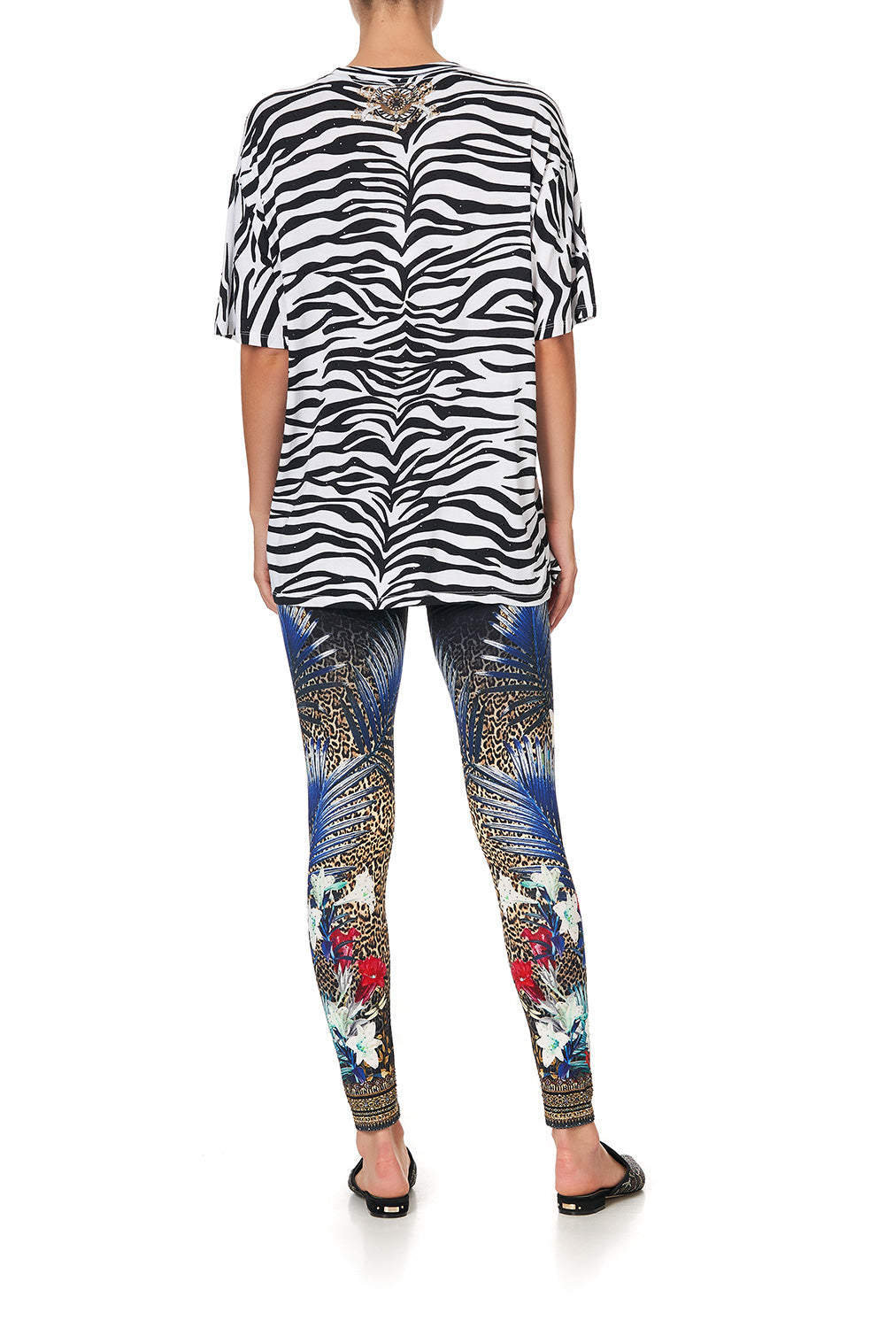 OVERSIZE BAND TEE RAINBOW ROOM