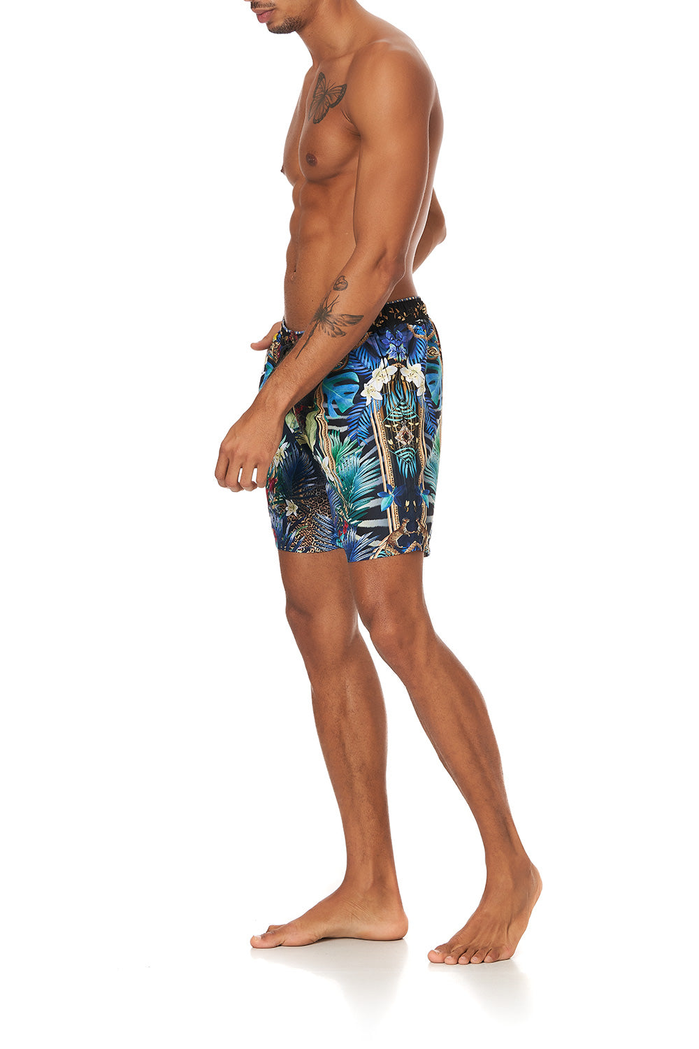ELASTIC WAIST BOARDSHORT RAINBOW ROOM