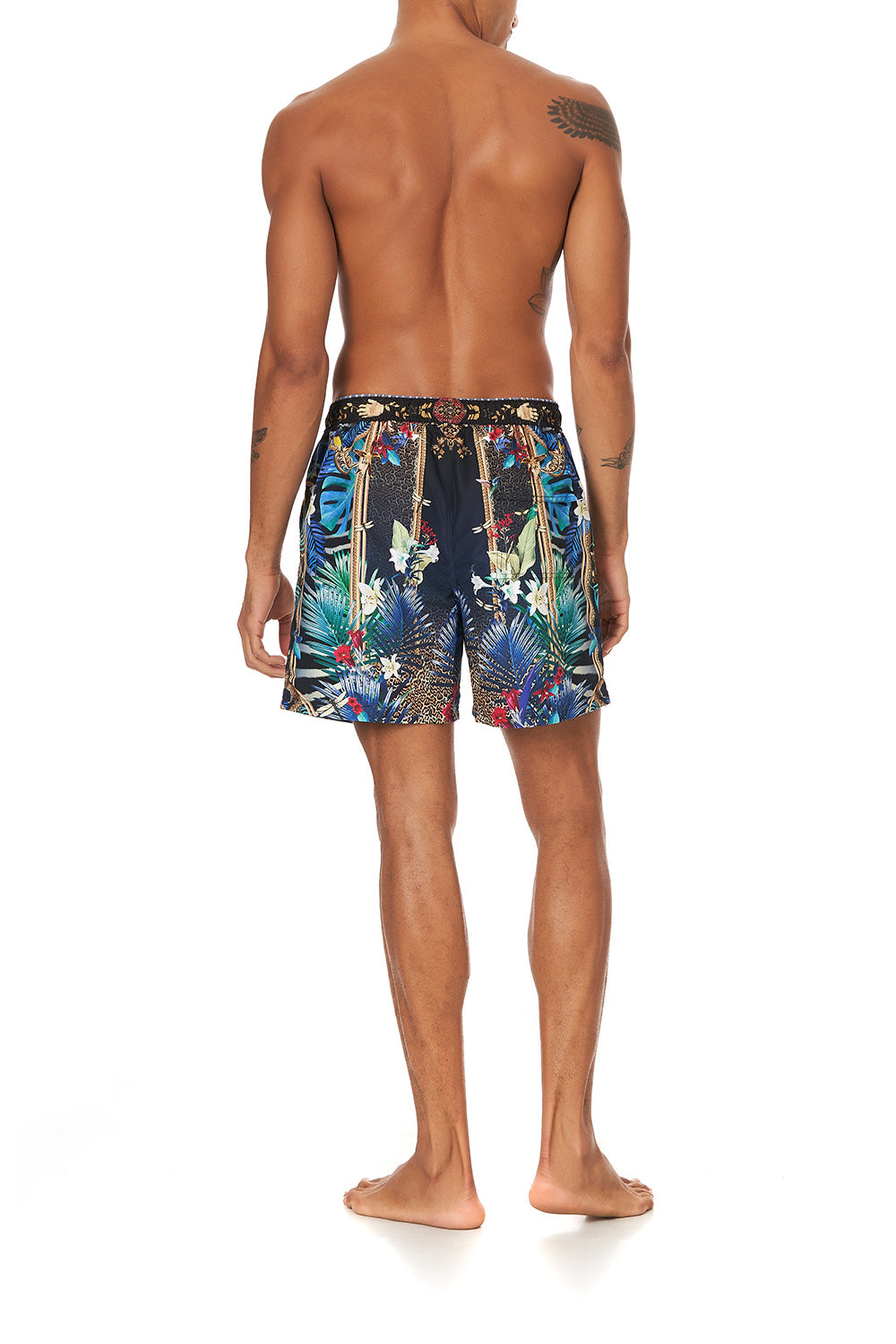 ELASTIC WAIST BOARDSHORT RAINBOW ROOM