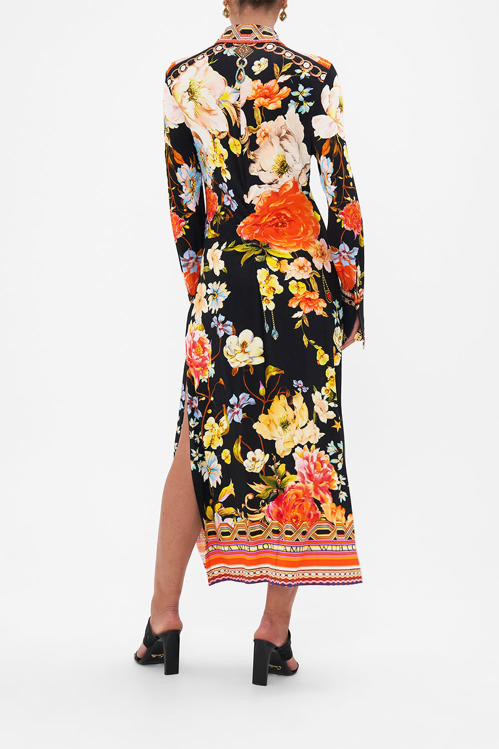 JERSEY MIDI SHIRT DRESS SECRET HISTORY