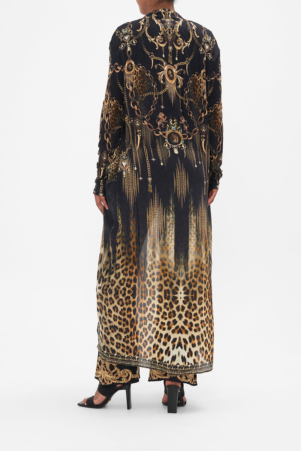 LONG CASUAL JACKET WITH POCKETS JUNGLE DREAMING