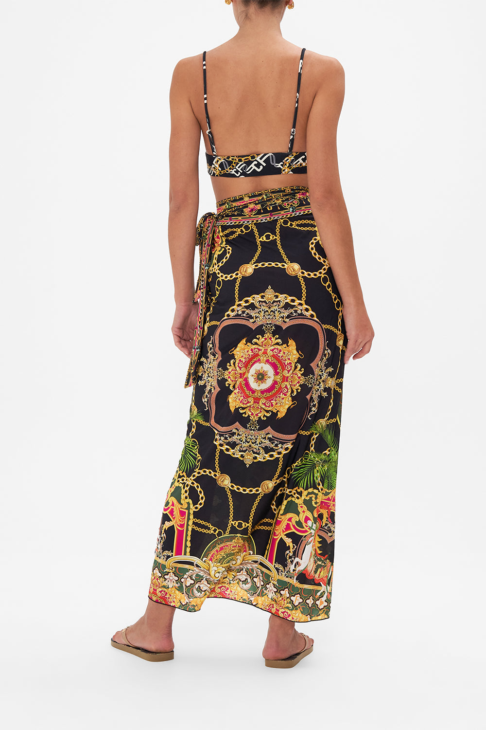 LONG DRAPED SARONG JEALOUSY AND JEWELS