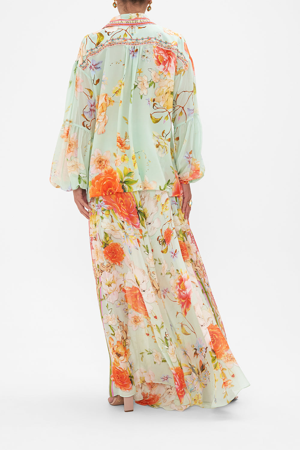 VINTAGE COLLAR BLOUSE TALK THE WALK