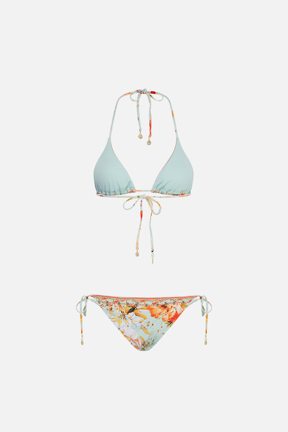 TRI BIKINI WITH TRIM TALK THE WALK