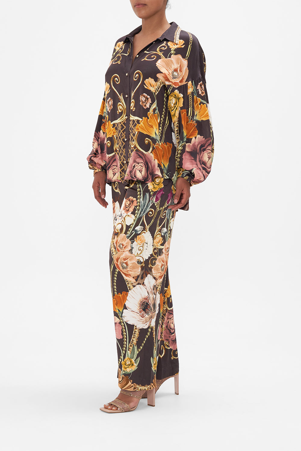 BALLOON SLEEVE SHIRT BLOUSE WAVE YOUR WAND