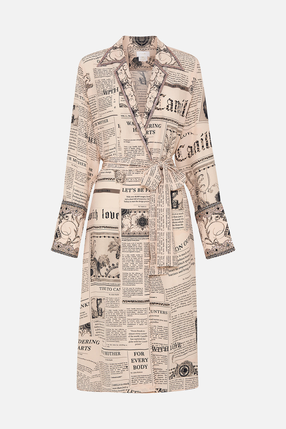 SPLIT CUFF SOFT COAT FAME FEVER