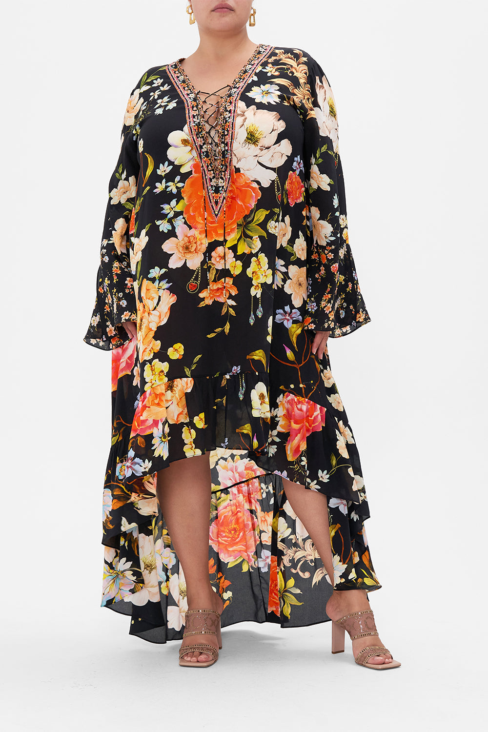 SHORT DRESS WITH HIGH LOW HEM SECRET HISTORY