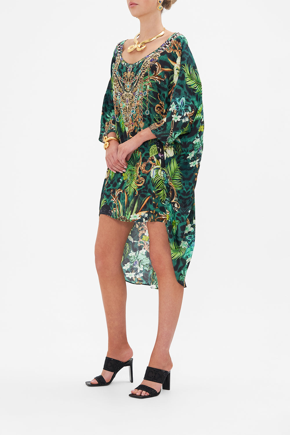 SCOOP BACK HEM DRESS SING MY SONG