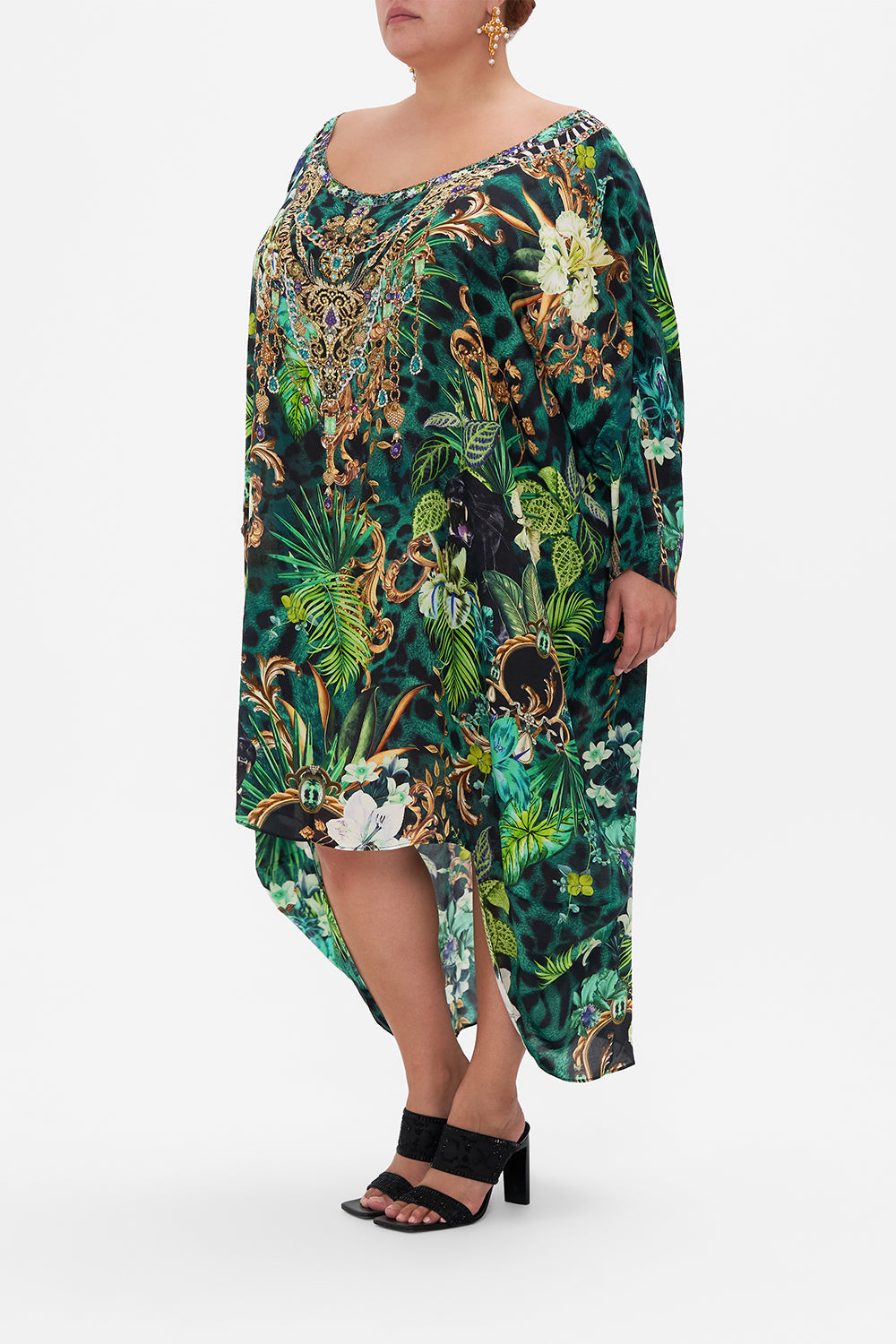 SCOOP BACK HEM DRESS SING MY SONG