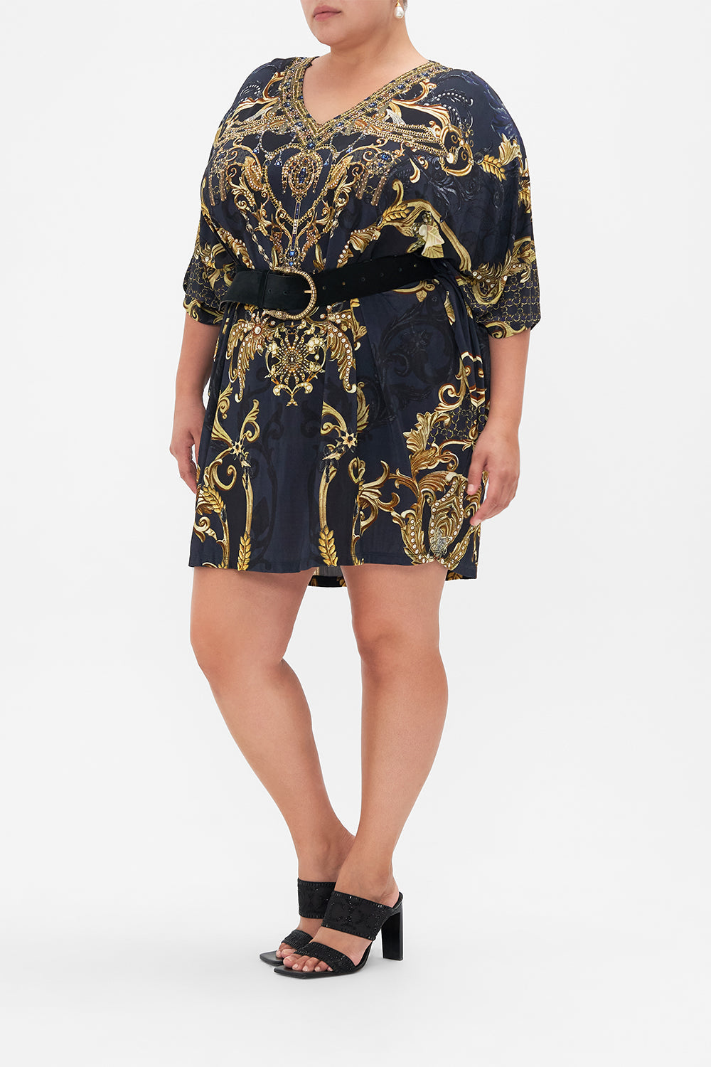 BAT SLEEVE DRESS MOONLIGHT MELODIES