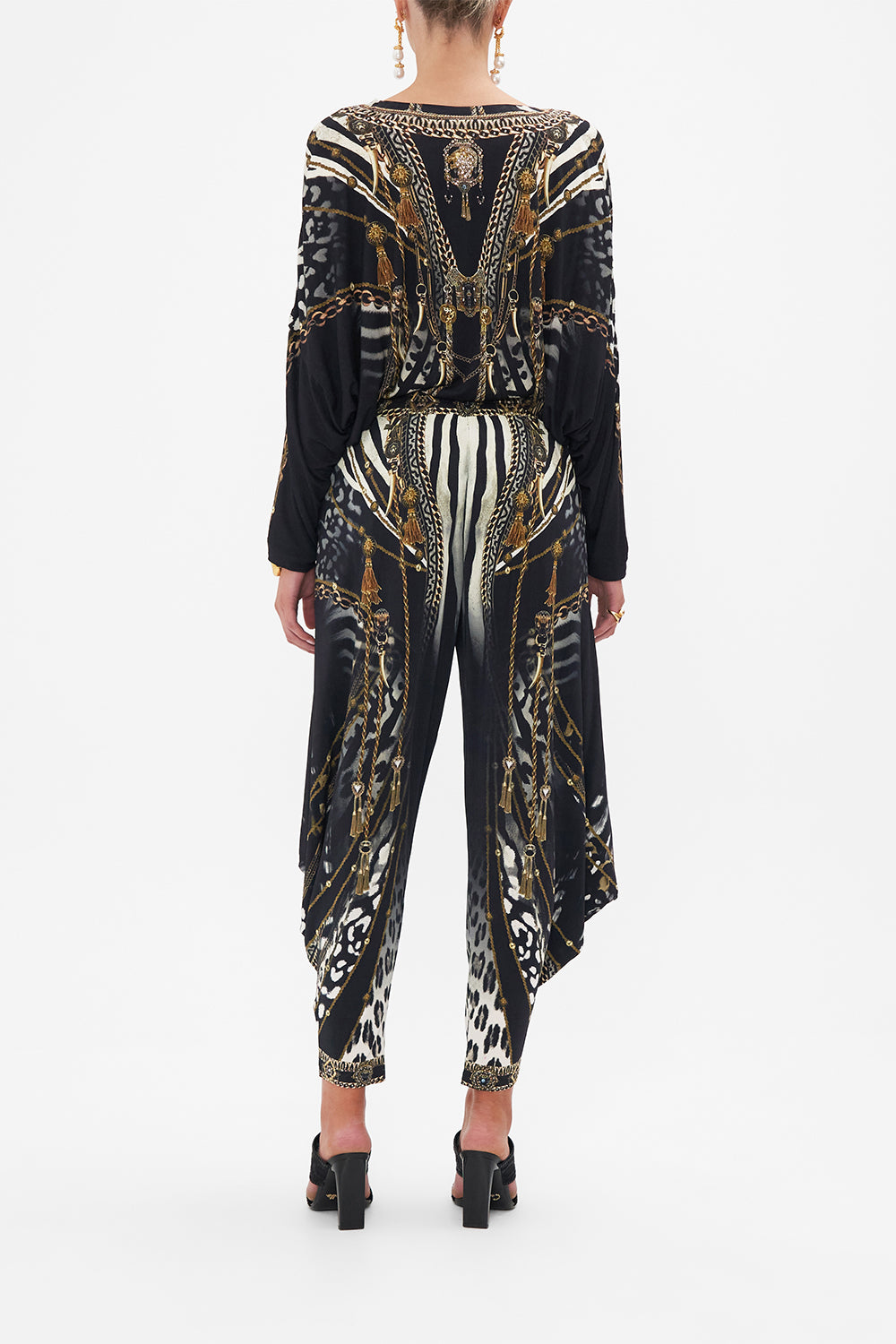 JERSEY DRAPE PANT WITH POCKET UNTAMED ROYALTY