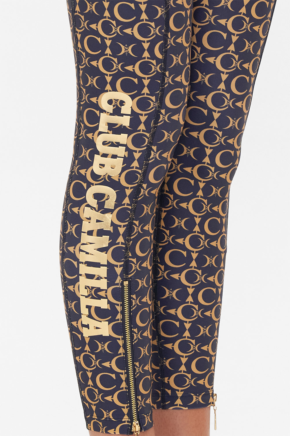 ACTIVE LEGGING WITH FRONT HEM ZIP SONG OF THE JUNGLE