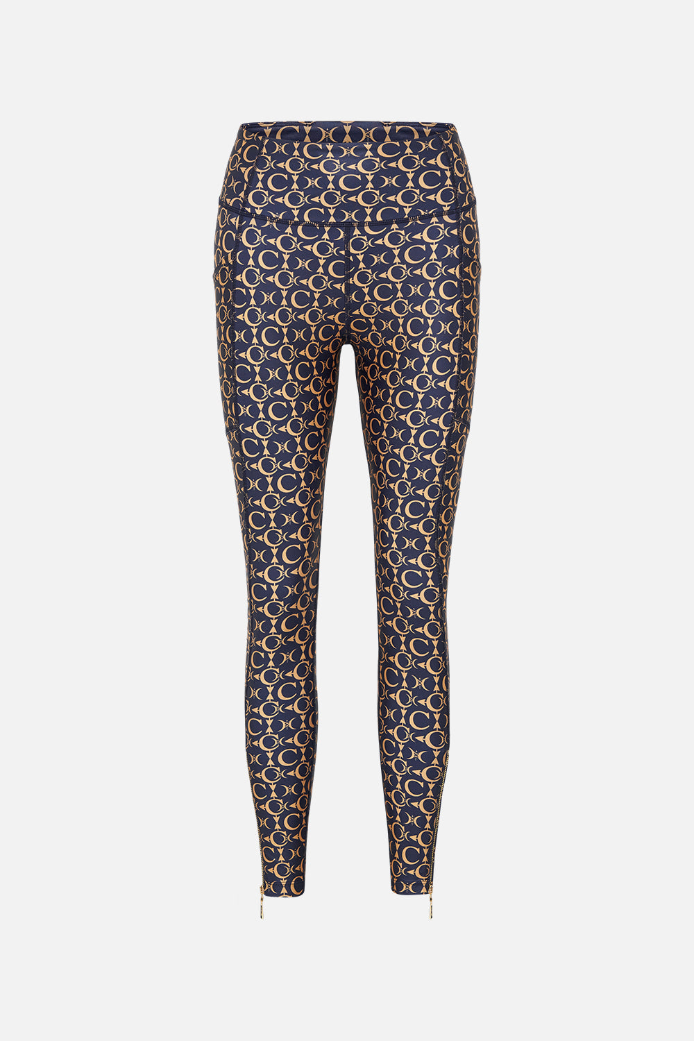 ACTIVE LEGGING WITH FRONT HEM ZIP SONG OF THE JUNGLE