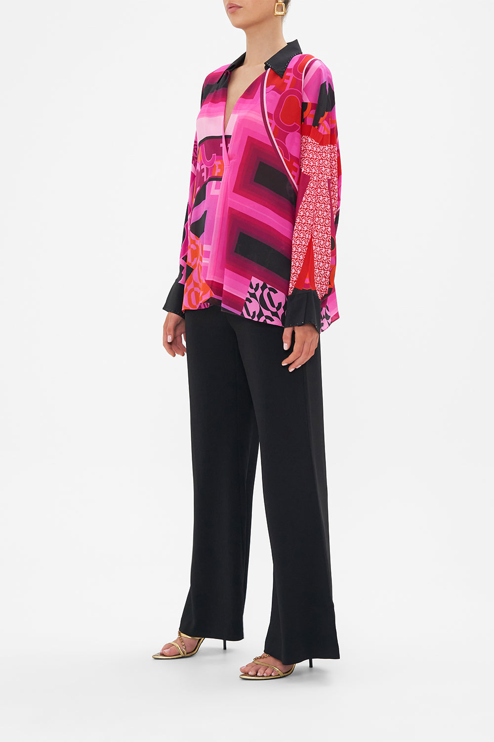 WING COLLAR BLOUSE CIAO PALAZZO