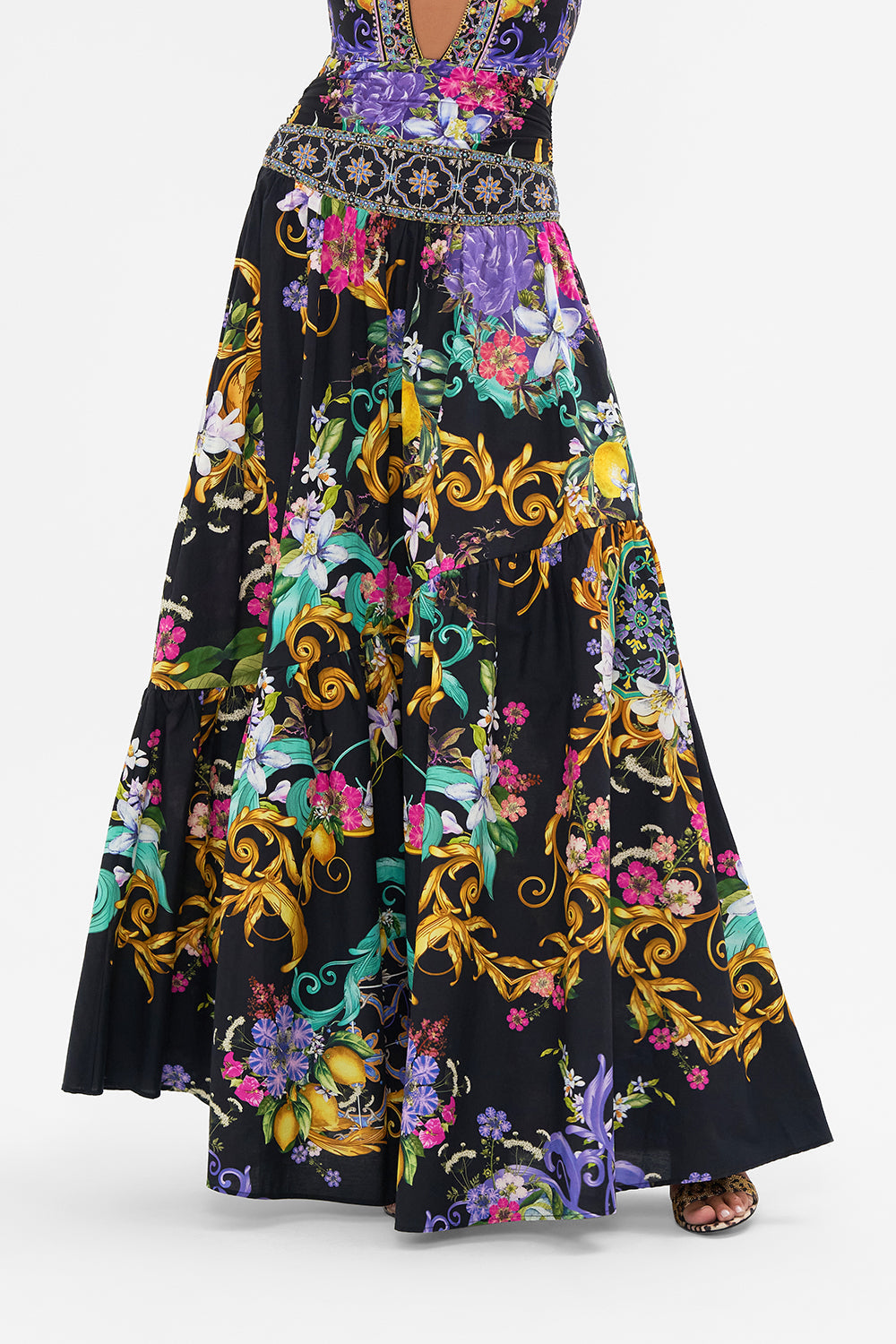 SKIRT WITH SHAPED SEAM MEET ME IN MARCHESA