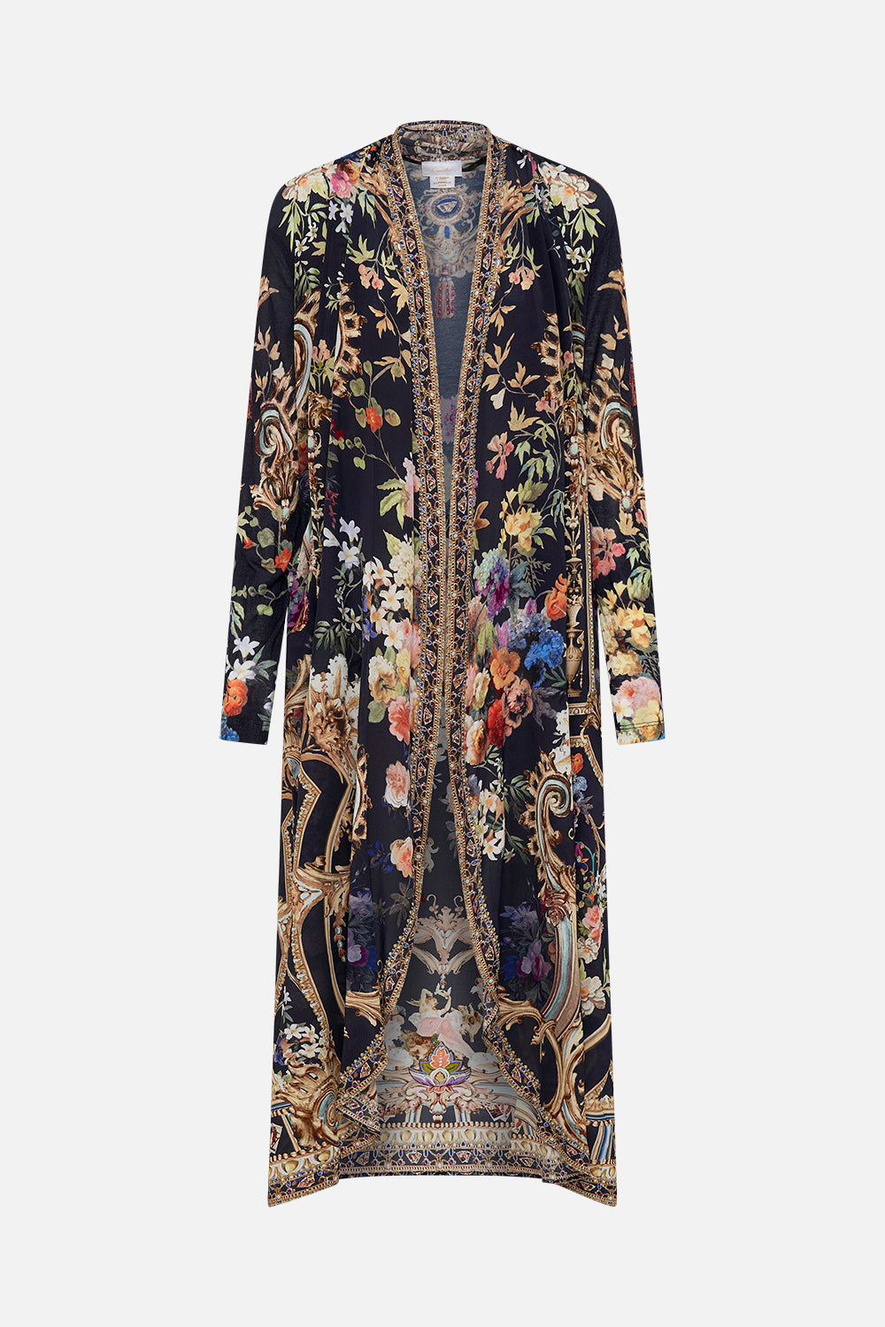 LONG CASUAL JACKET WITH POCKETS PLAY YOUR CARDS RIGHT