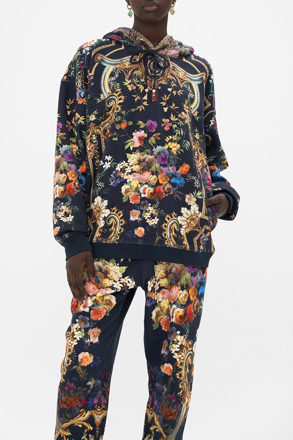 HOODY WITH POCKETS PLAY YOUR CARDS RIGHT