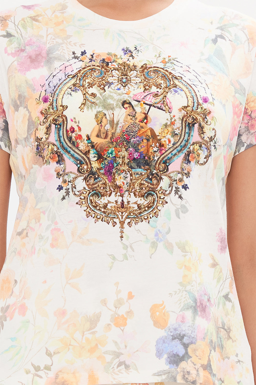 ORGANIC COTTON EASY TEE FRIENDS WITH FRESCOS