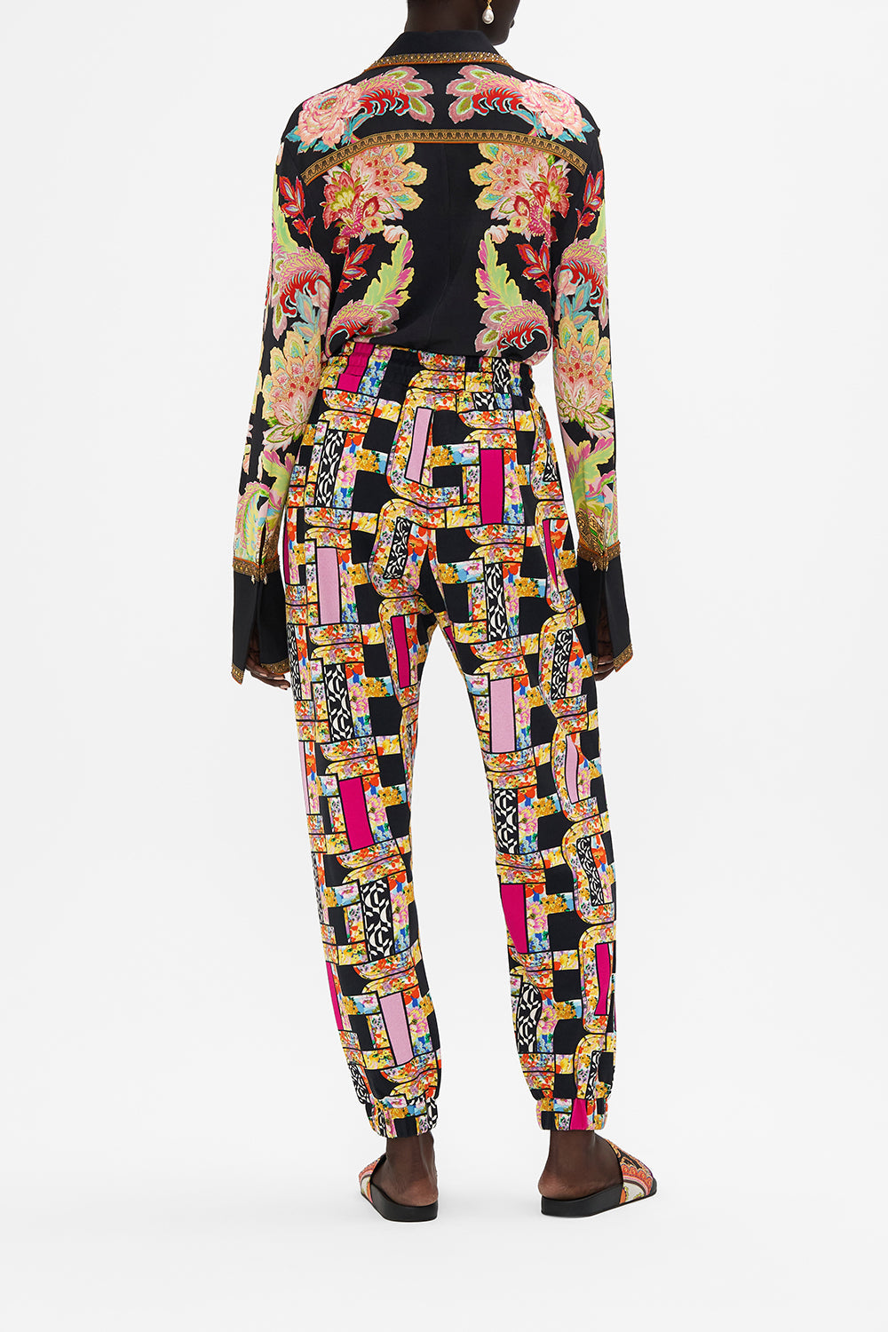 JERSEY TRACK PANT SIGNORA MILANO