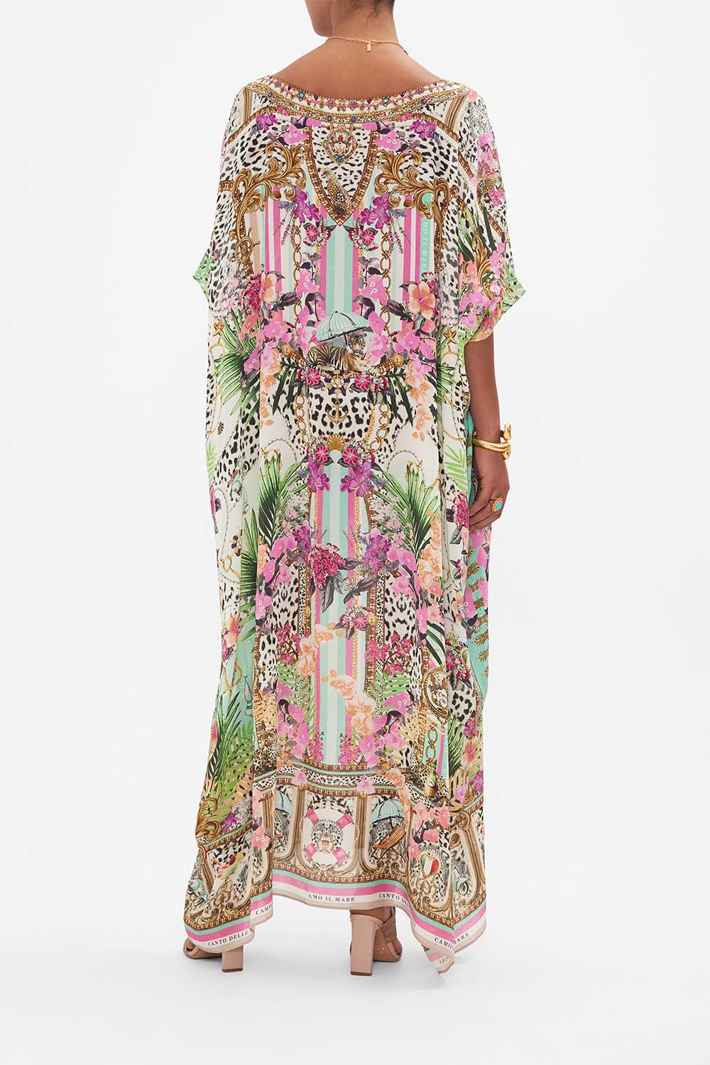 ROUND NECK KAFTAN DEAR AMORE MIO