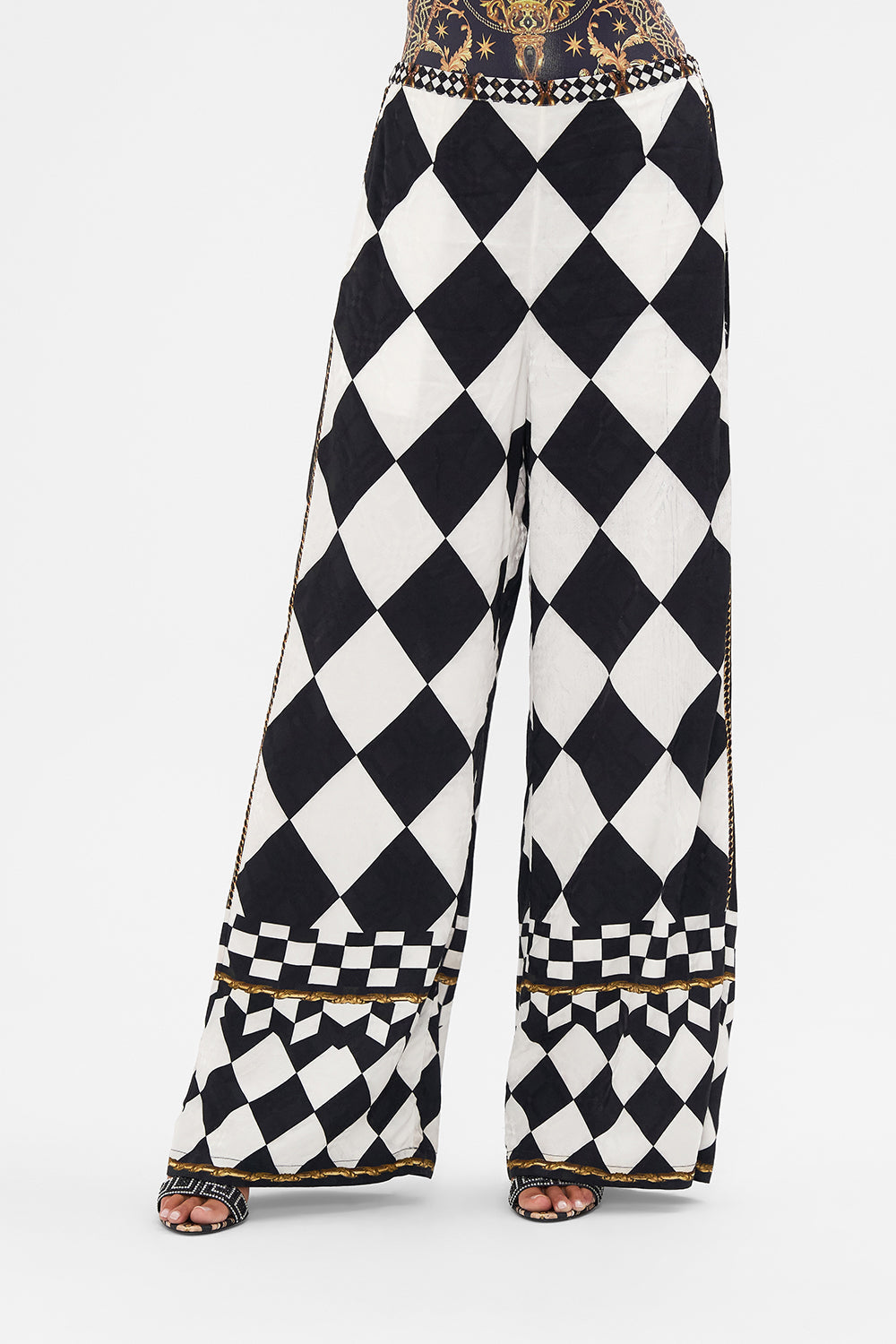 MINIMAL WIDE LEG PANT DUOMO DYNASTY