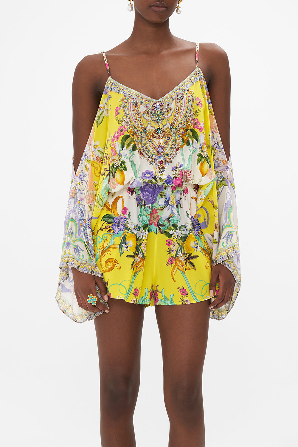 DROP SHOULDER PLAYSUIT CATERINA SPRITZ