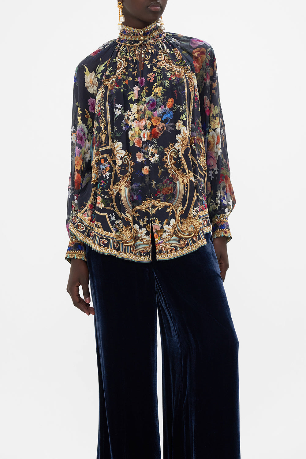 RAGLAN BUTTON UP SHIRT PLAY YOUR CARDS RIGHT