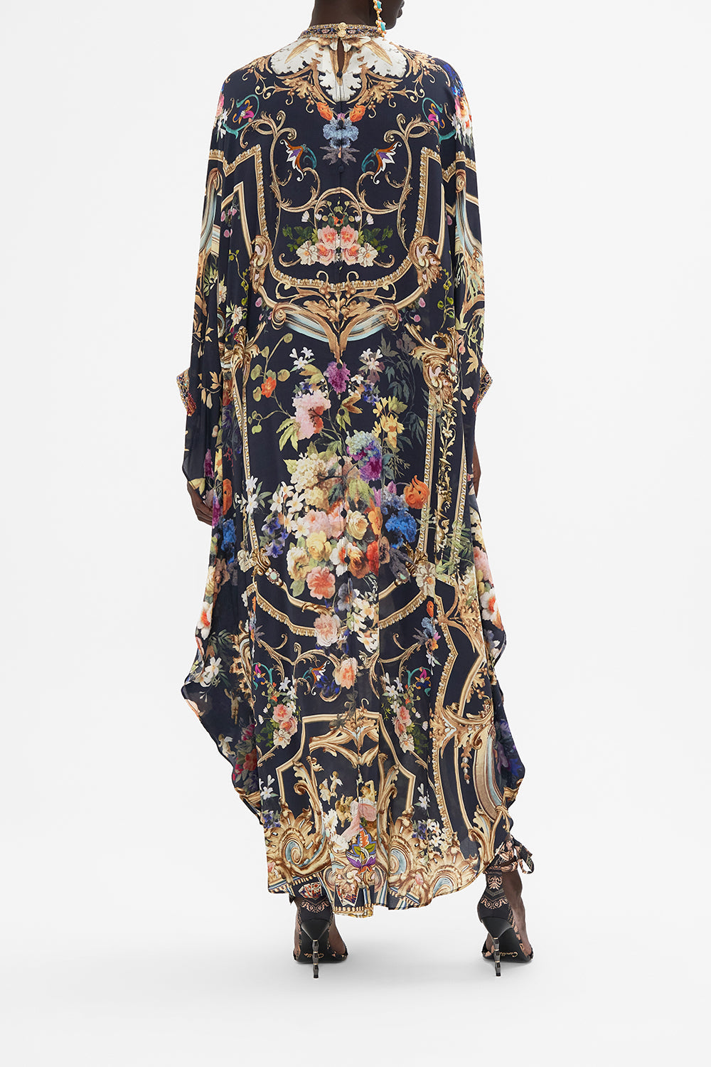 KAFTAN WITH HIGH COLLAR STAND PLAY YOUR CARDS RIGHT