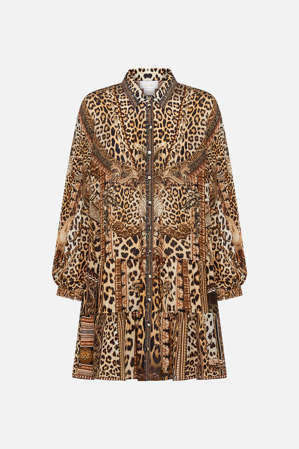 TIERED SHIRT DRESS STANDING OVATION