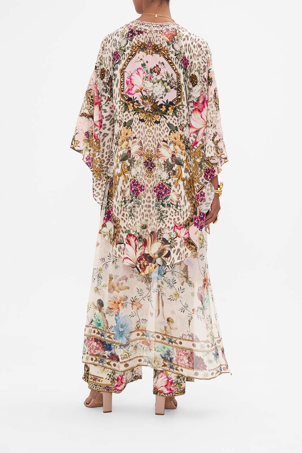 KIMONO WITH LONG UNDERLAYER BAMBINO BLISS