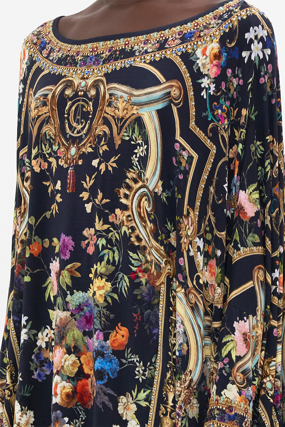 SCOOP NECK SLOUCH TEE PLAY YOUR CARDS RIGHT