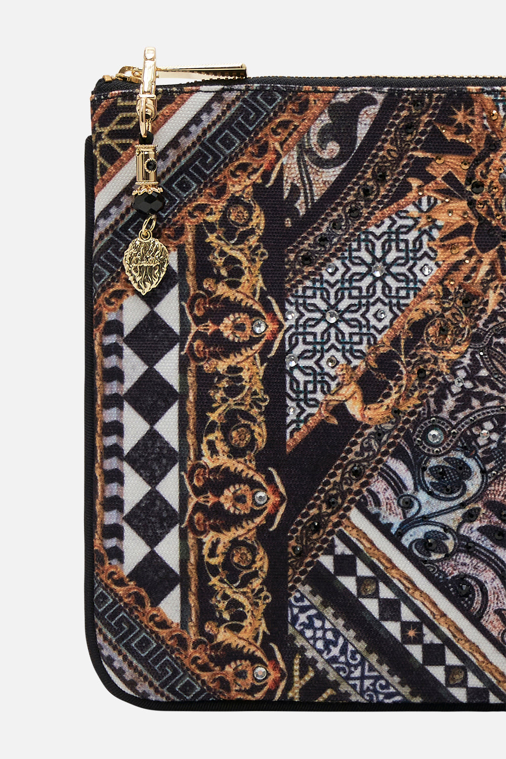 SMALL CANVAS CLUTCH LOOK UP TESORO