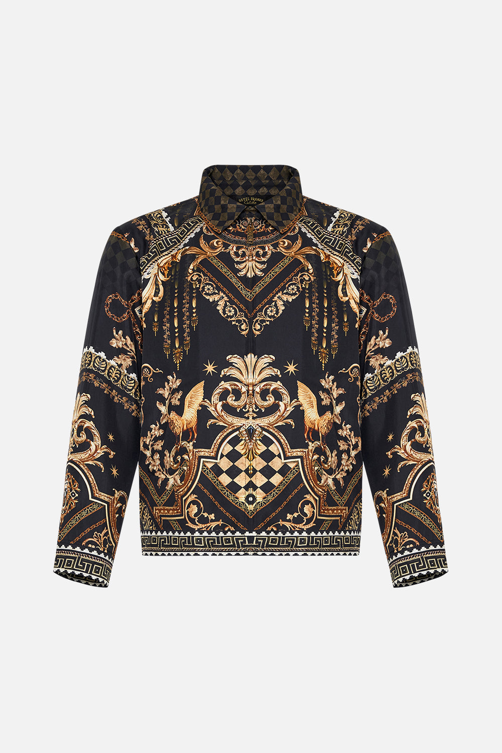 CROPPED ZIP THROUGH JACKET DUOMO DYNASTY