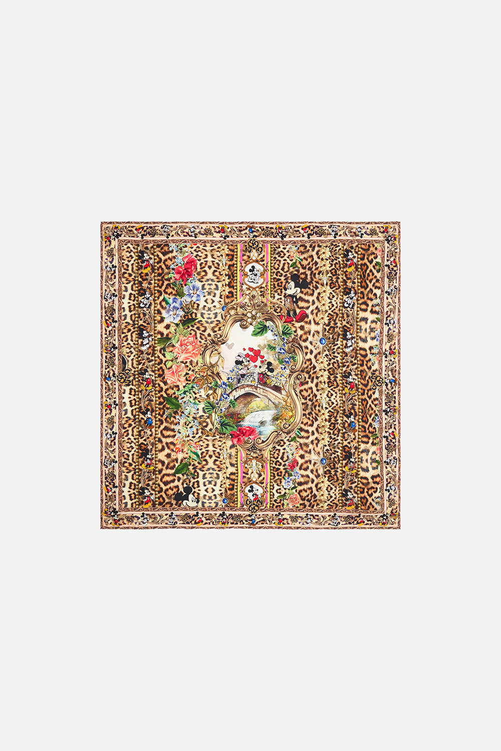 LARGE SQUARE SCARF MINNIE MOUSE MAGIC