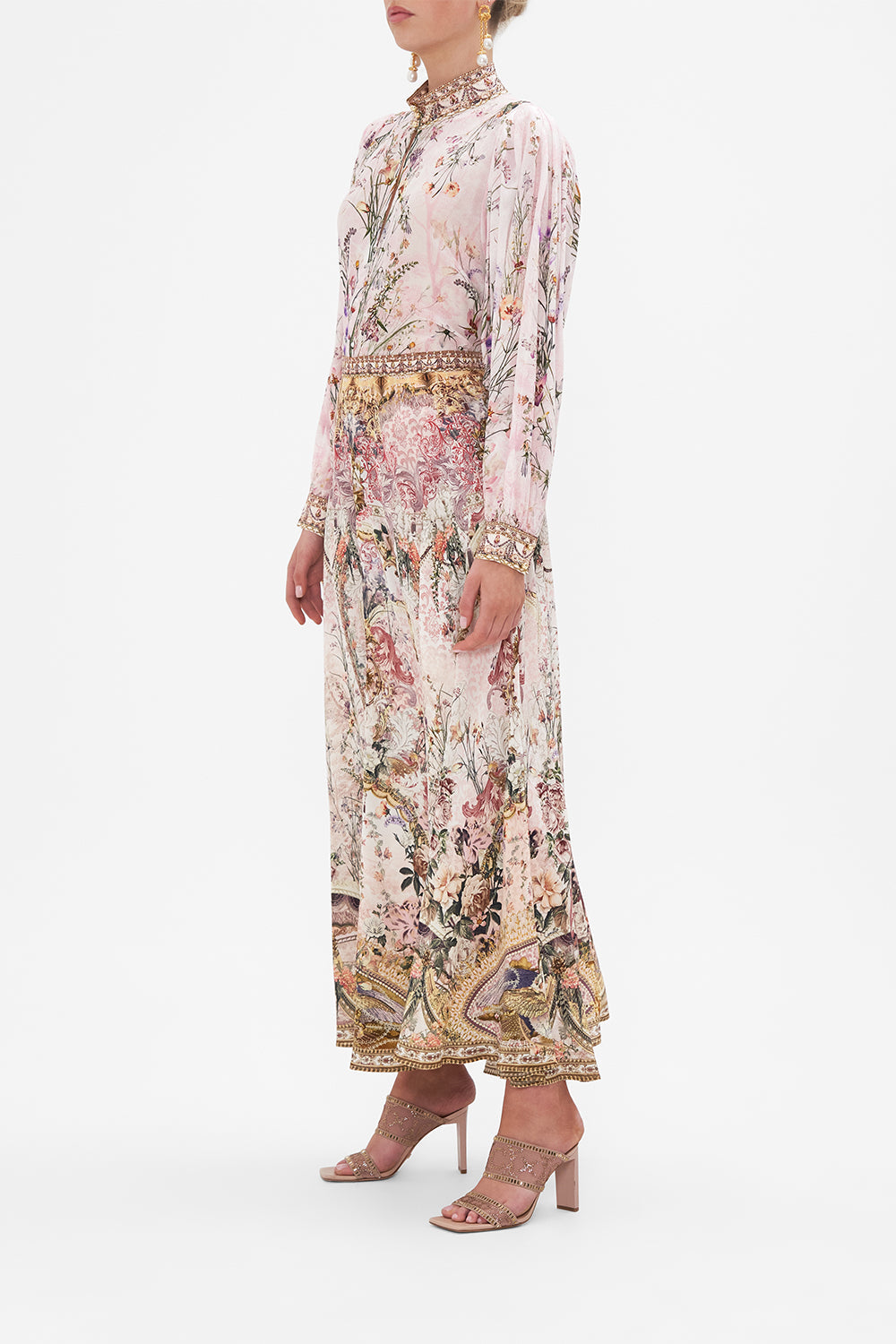 MAXI CIRCLE SKIRT KISSED BY THE PRINCE