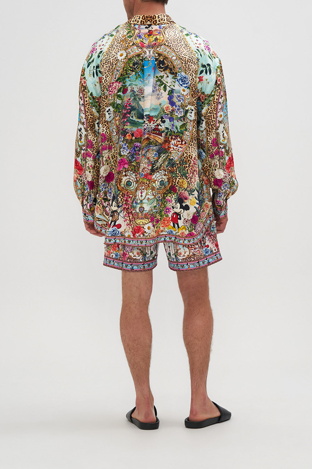 MENS OVERSIZED SHIRT MICKEY TAKES A TRIP