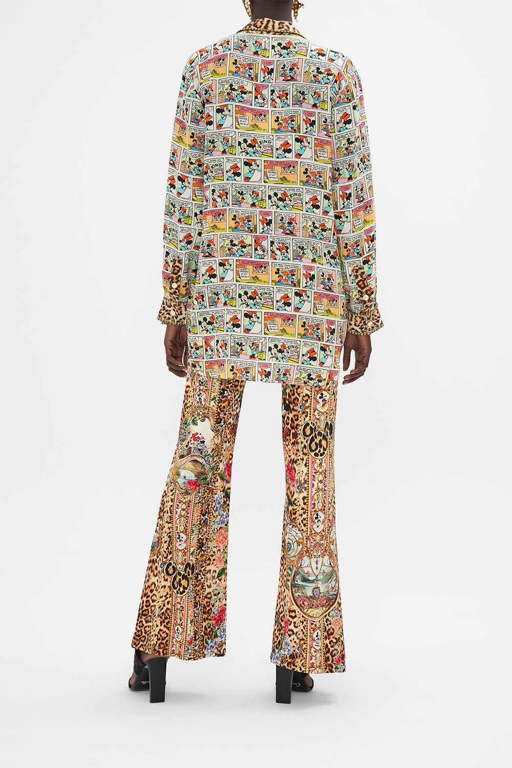 DOUBLE BREASTED SOFT JACKET A TRIP DOWN THE COMIC STRIP